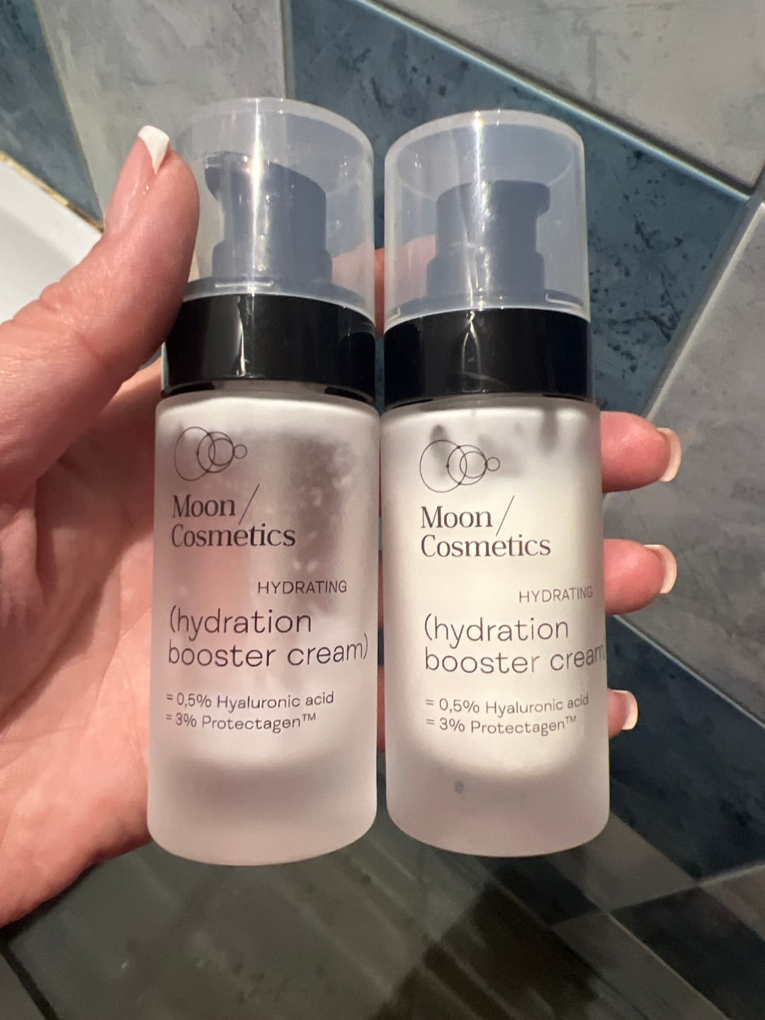 Customer photo review of Drėkinamasis veido kremas su peptidais FACTORY SALE