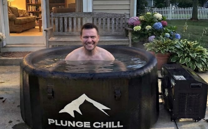Customer photo review of 1HP Cold Plunge Chiller + Tub(Pro)