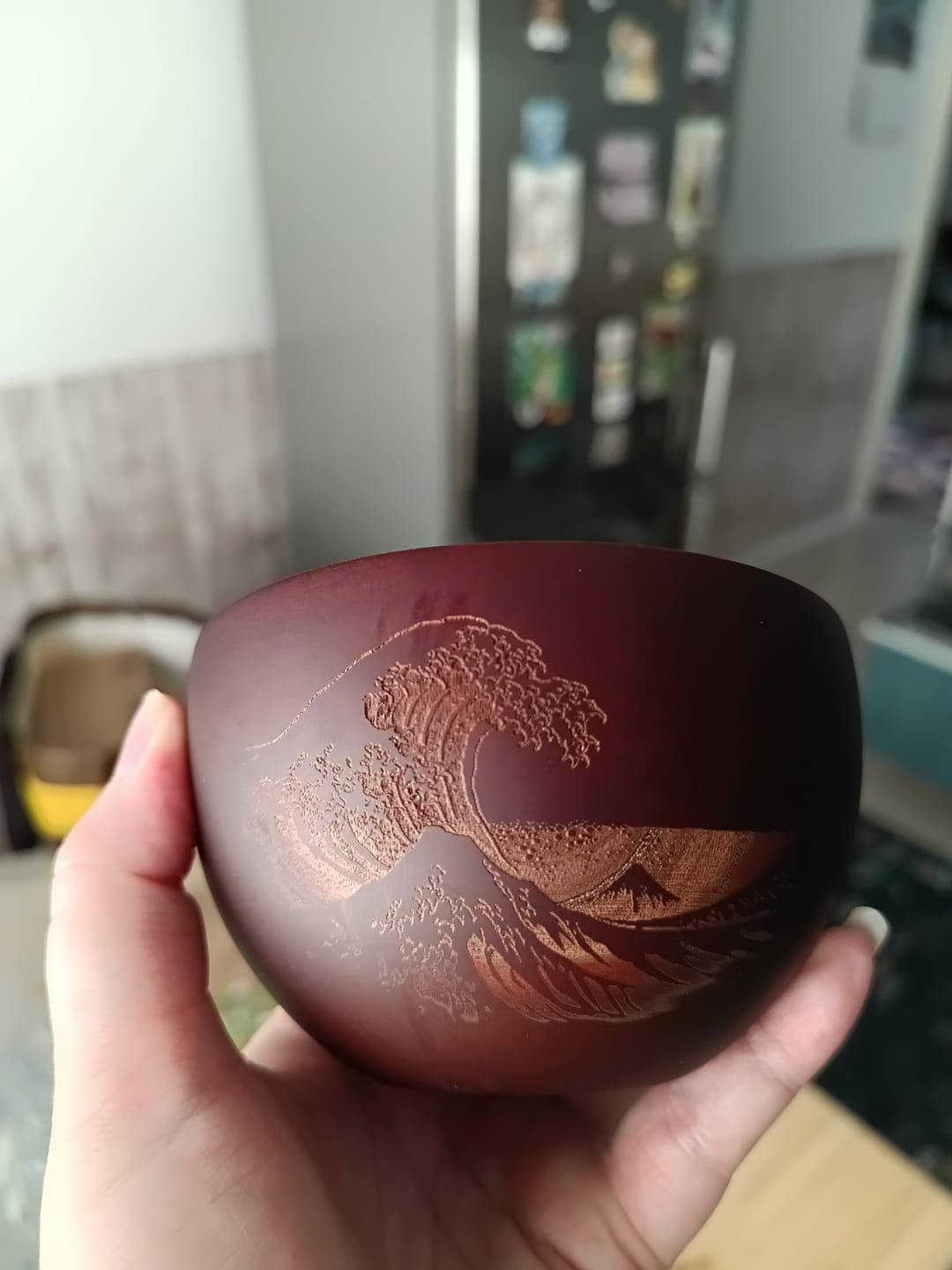 Customer photo review of Kanagawa Japanilainen puinen kulho