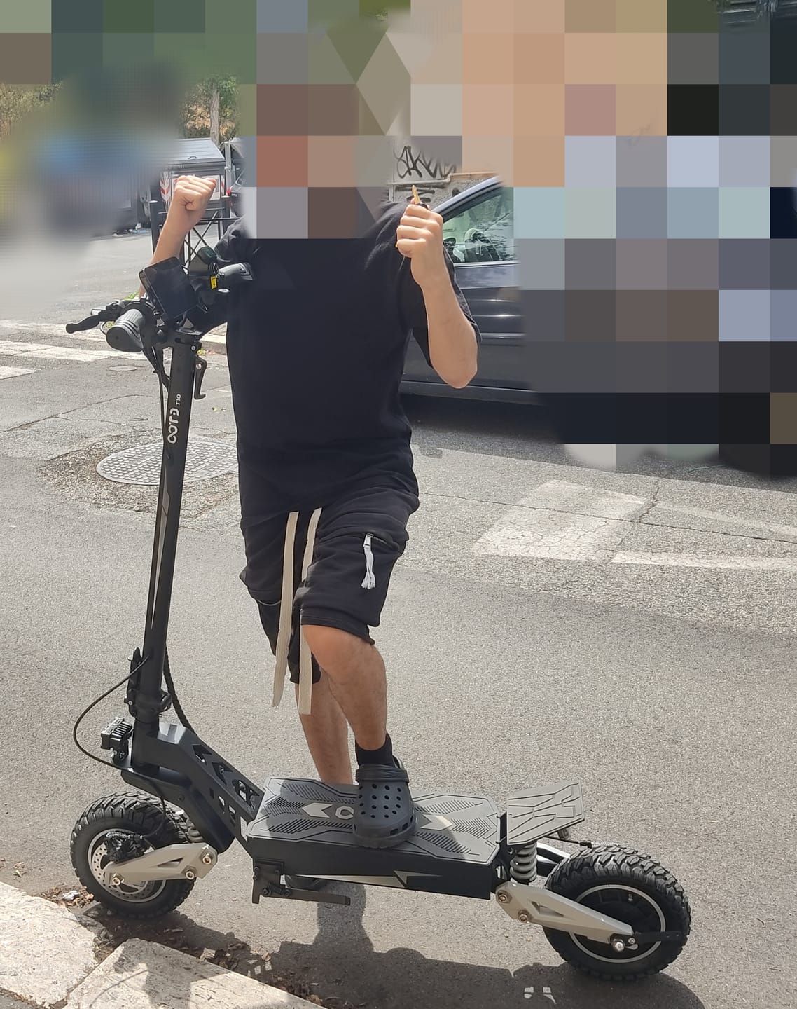 Customer photo review of OOTD T10 E-Scooter