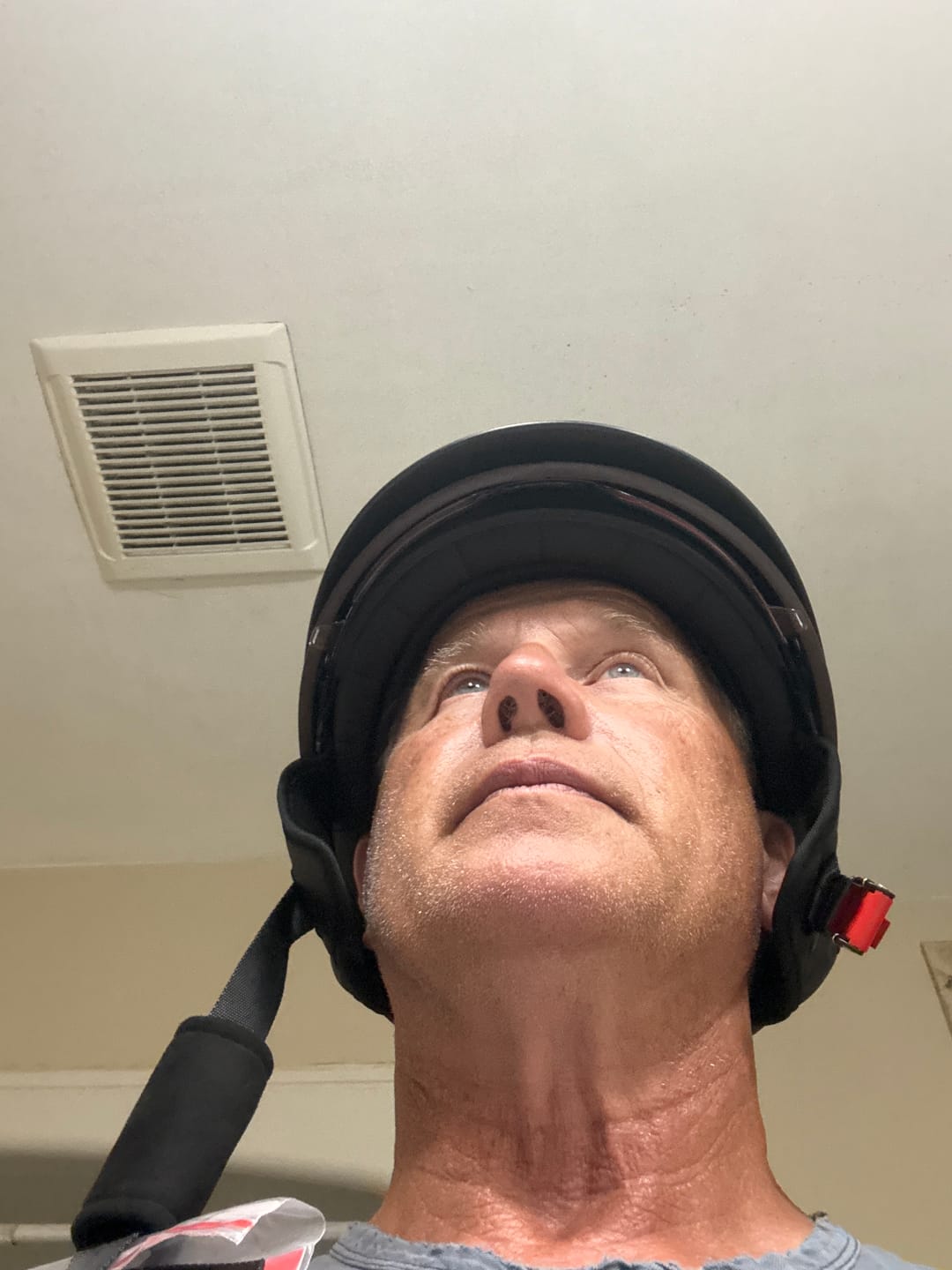 Customer photo review of Vintage Half Helmet Open Face Sun Visor DOT Approved