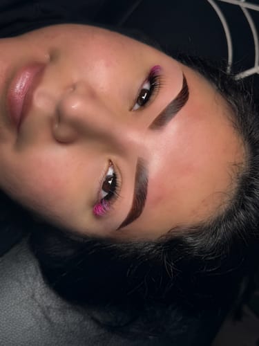 Customer photo review of Cysteamine Brow & Lash Lamination Kit - Step 2 - 15ml