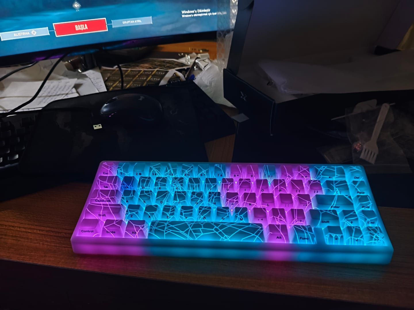 Customer photo review of XVX M67 JadeStone Mekanik Klavye