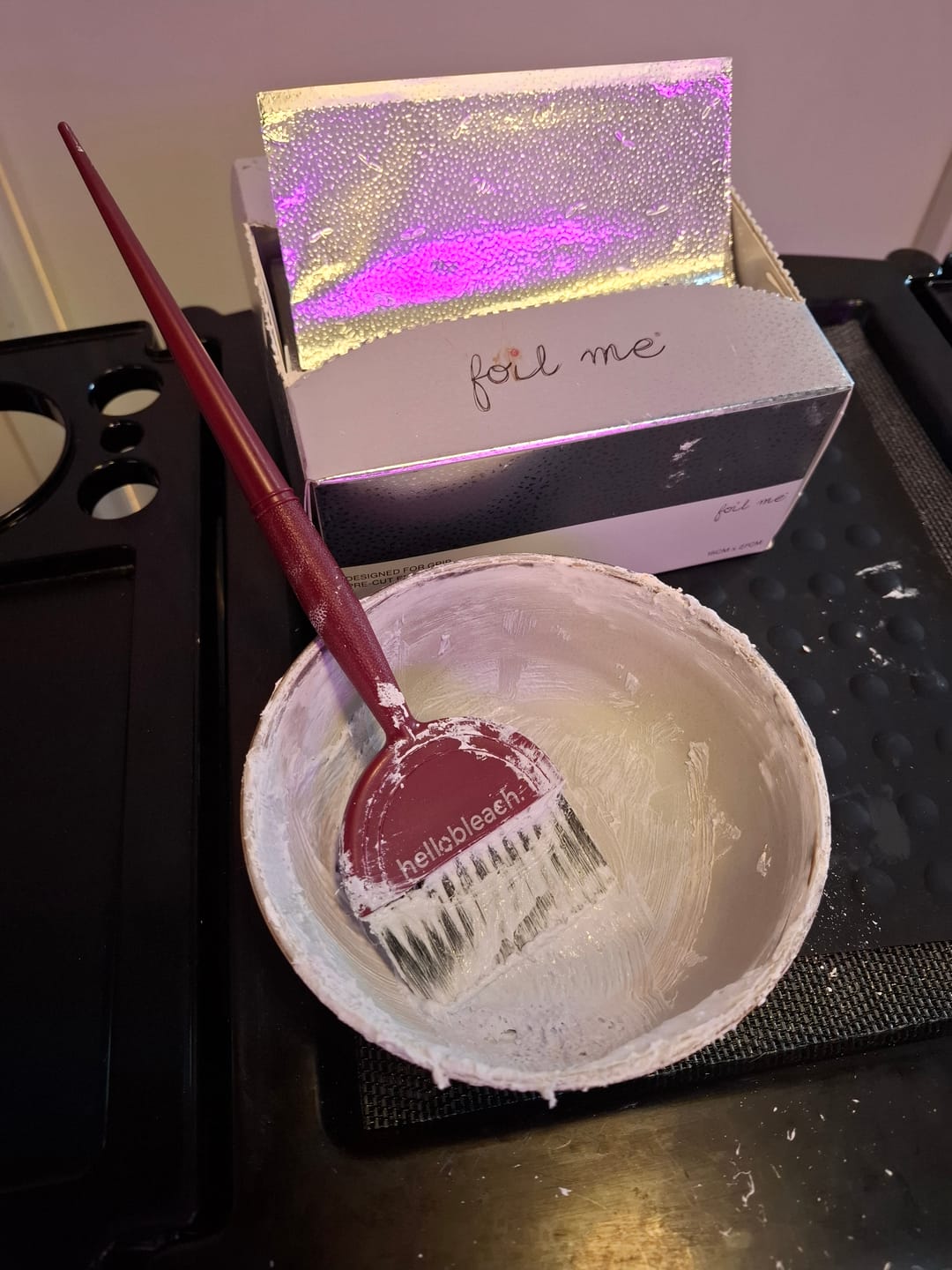 Customer photo review of Large Tint Brush
