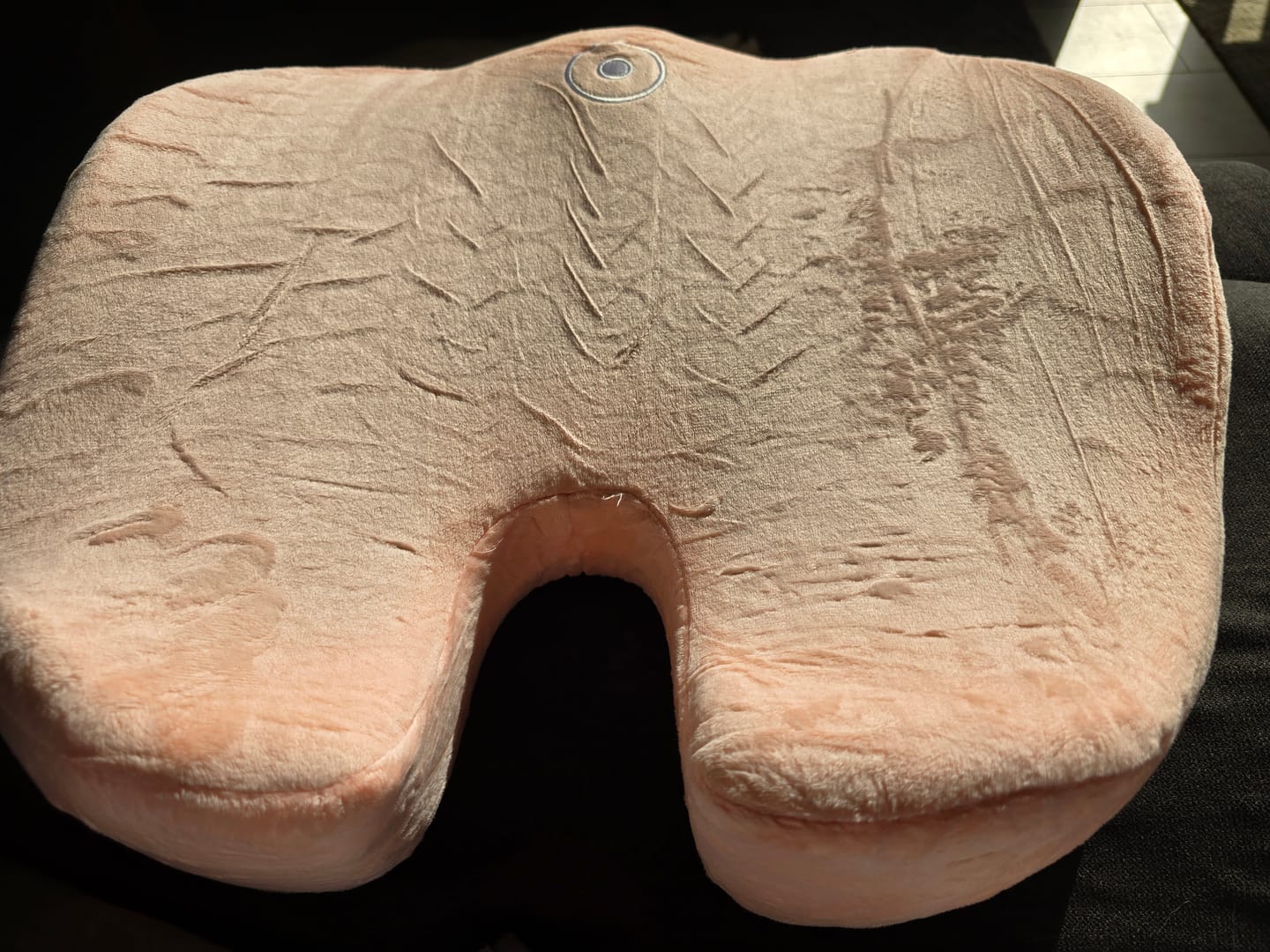 Customer photo review of Memory Foam Seat Cushions