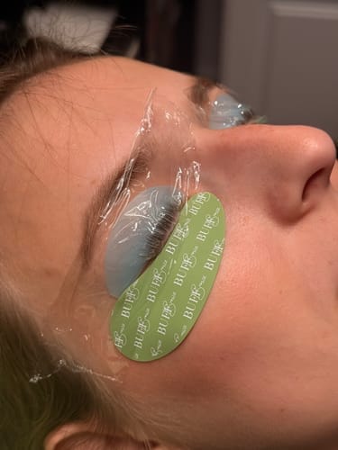 Customer photo review of Silicone Eye Pads - Green