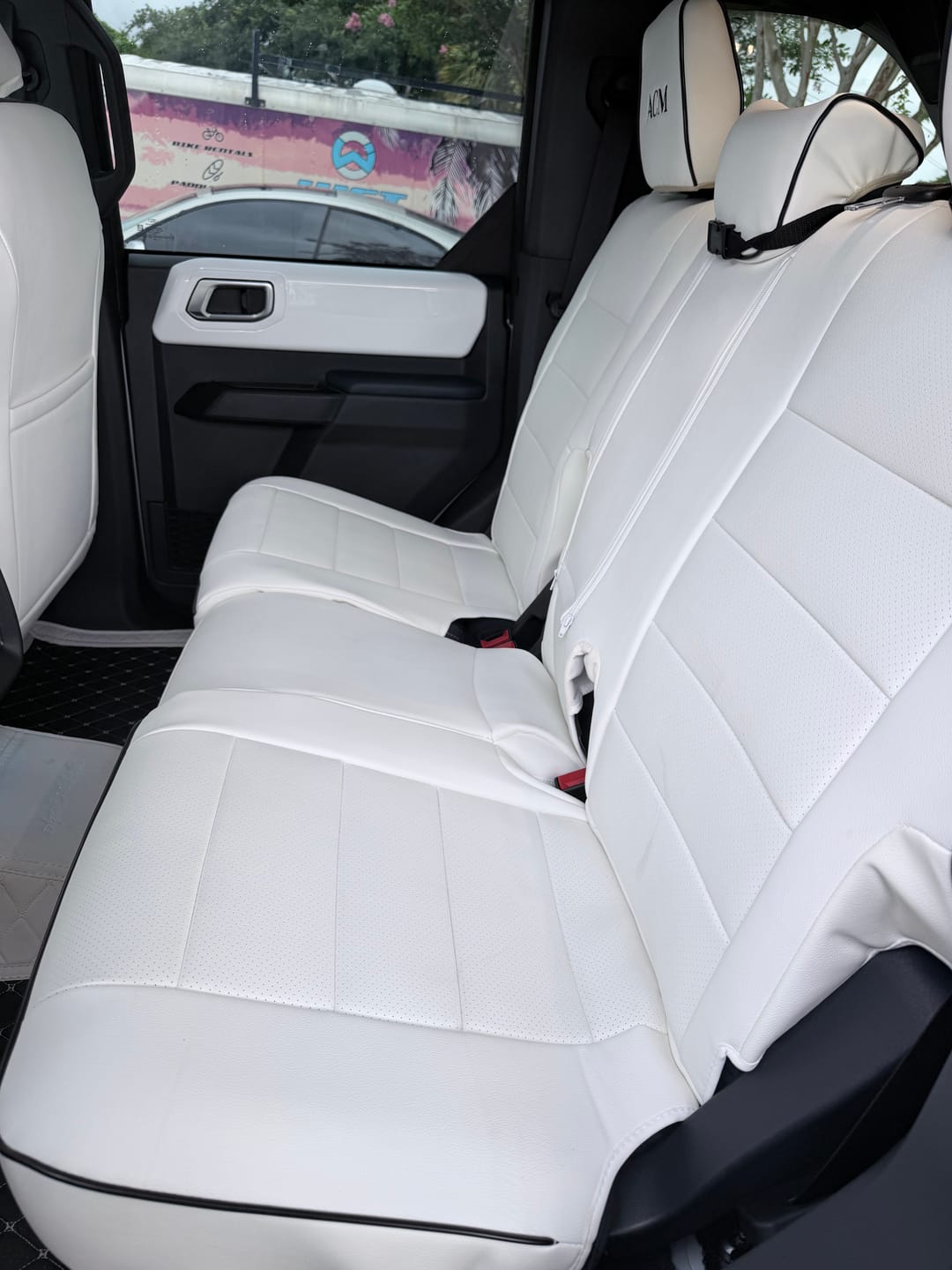 Customer photo review of Premium Custom-Fit Seat Covers