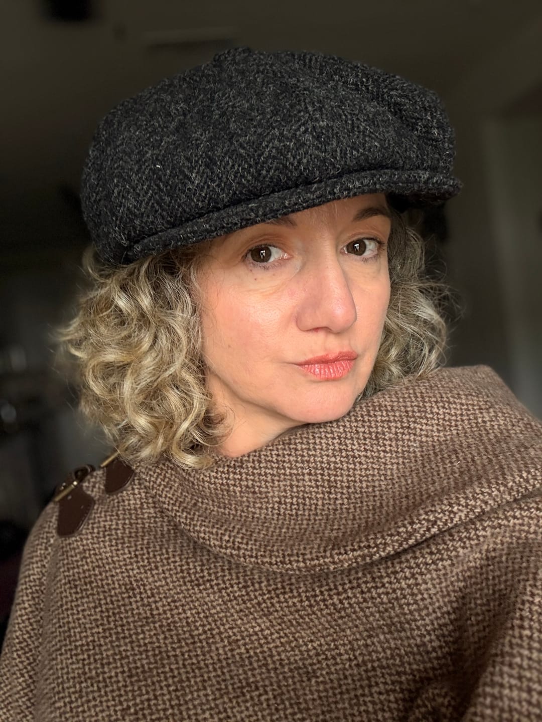 Customer photo review of The Thomas Harris Tweed Cap