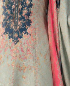 Customer photo review of Floral Printed Straight Suit Set