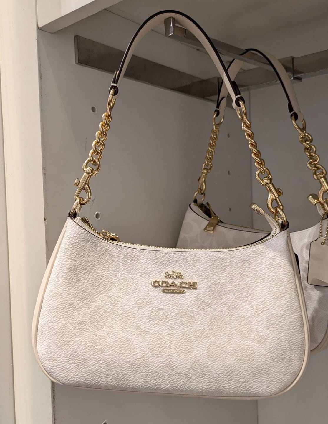 Customer photo review of Coach Axillary Bag
