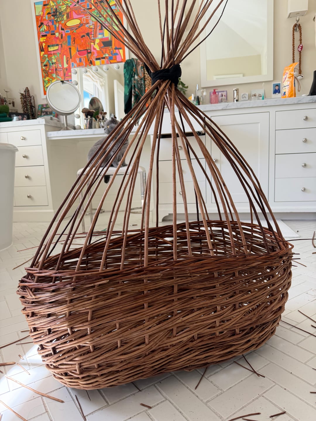 Customer photo review of The Oval Basket Course and Kit