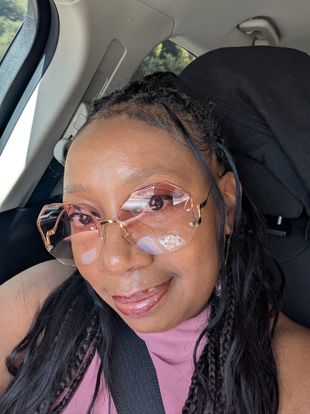Customer photo review of Loose Wave Human Crochet Hair