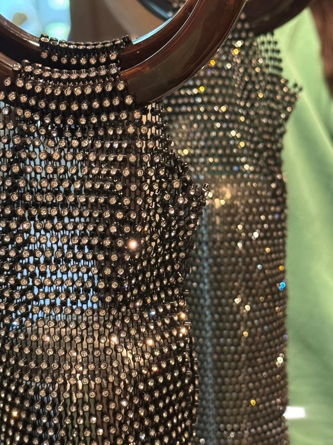 Customer photo review of Luxe Crystal Wine Carrier