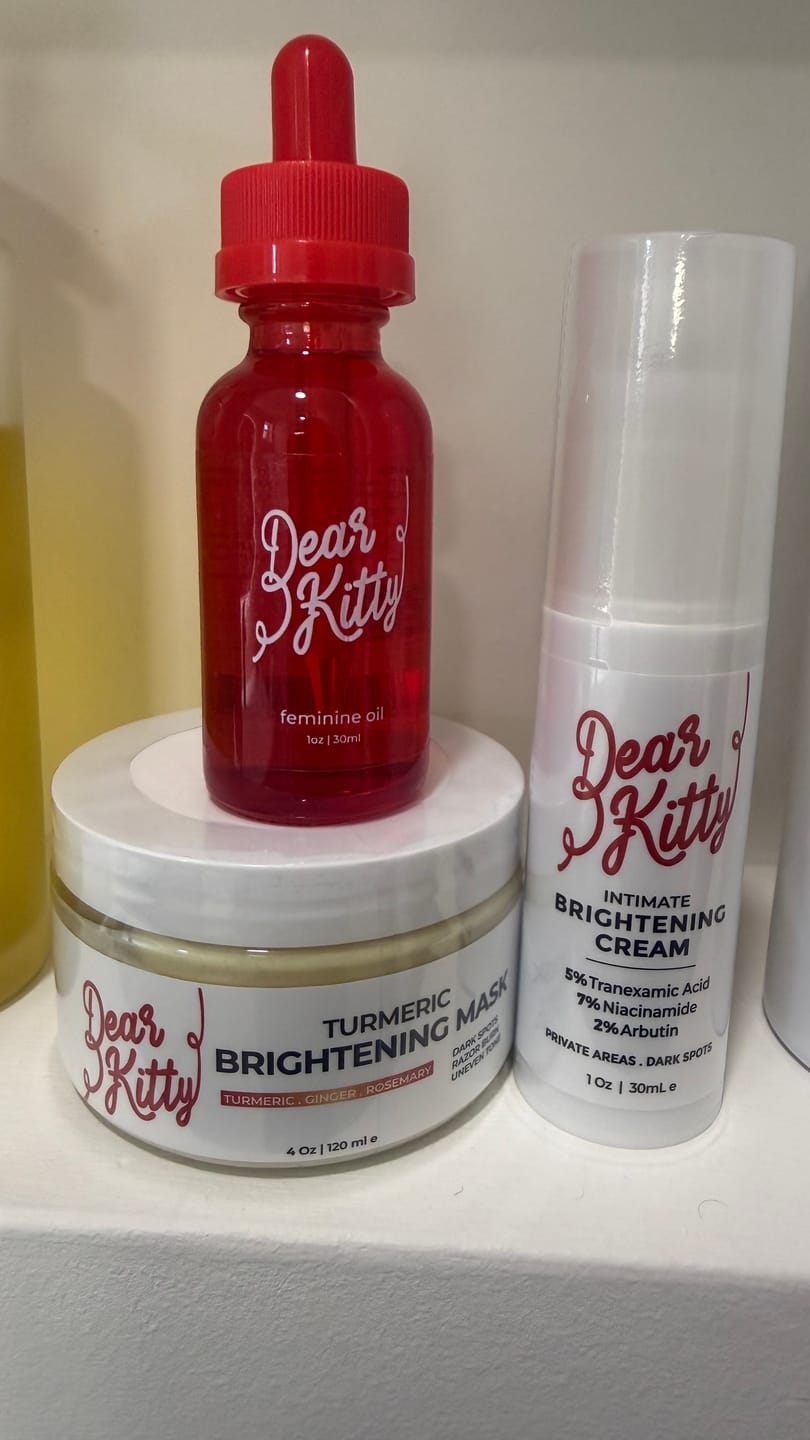 Customer photo review of Dark Spot Brightening Cream