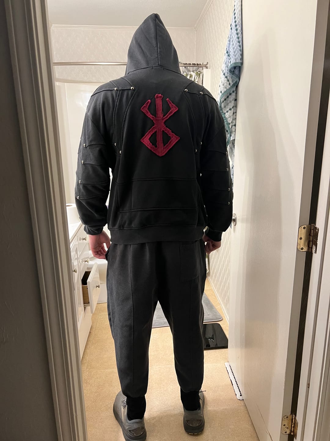 Customer photo review of Tormented Armor Hoodie