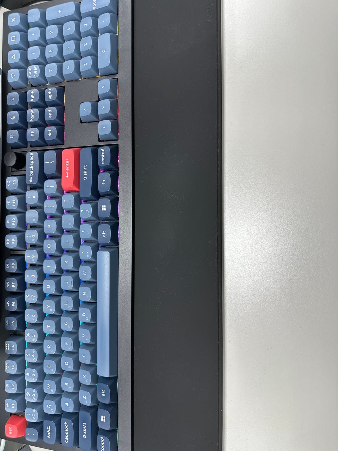 Customer photo review of Keychron矽膠手托