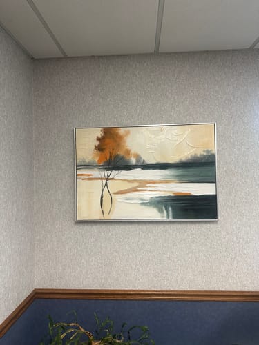 Customer review photo for COLORFUL PAINTING #CA118