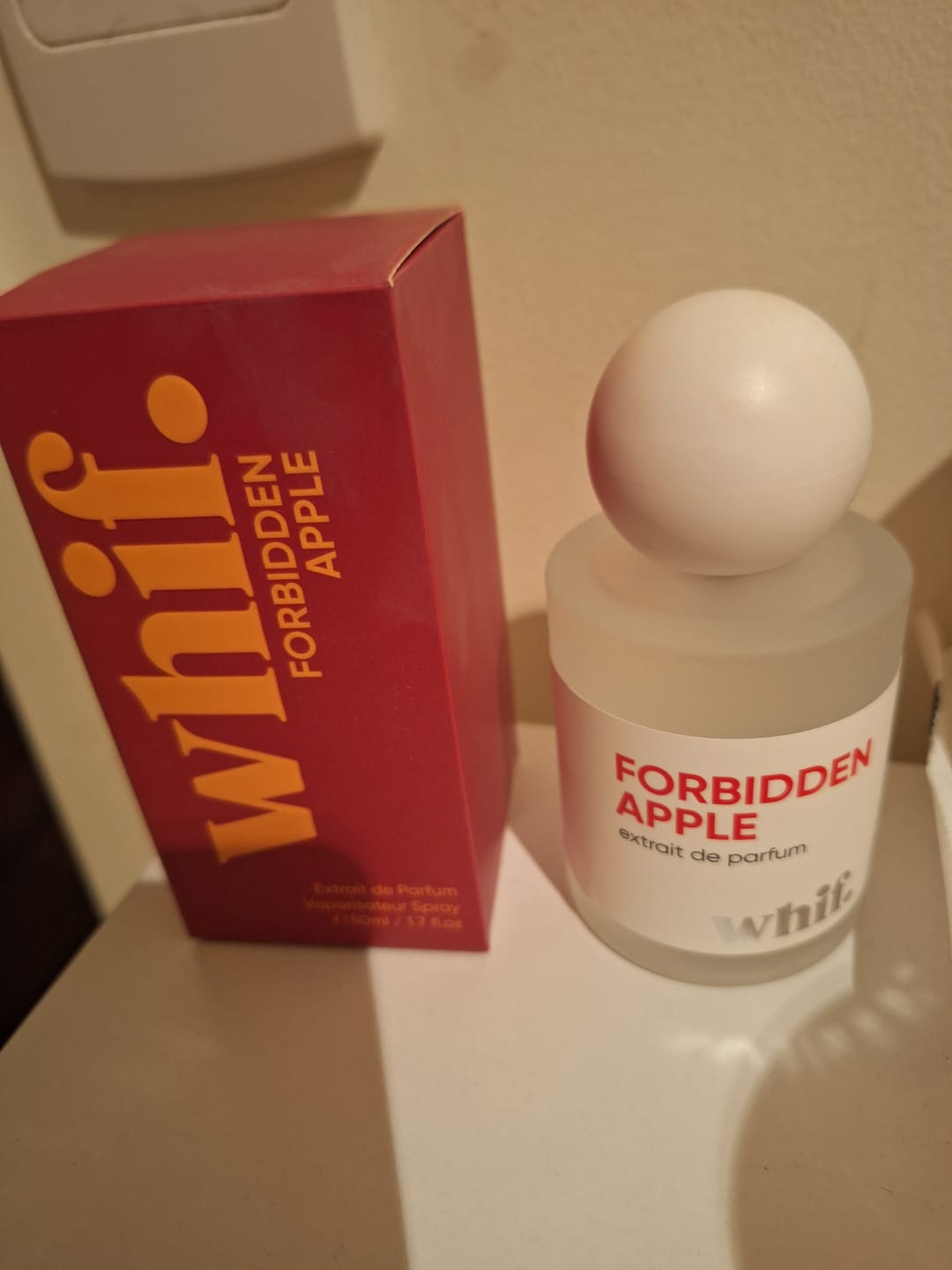 Customer photo review of Forbidden Apple