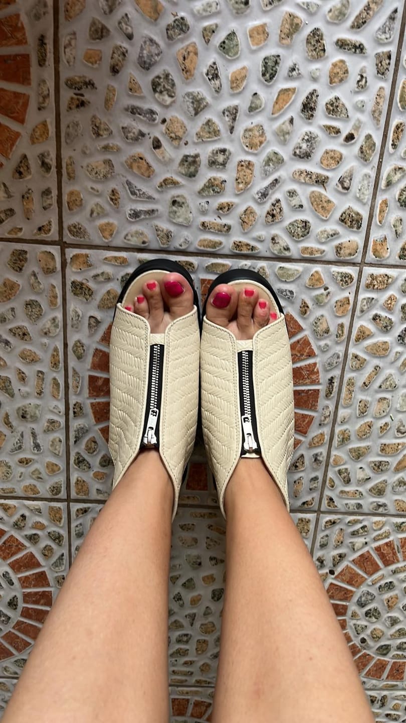 Customer photo review of "Fidži" sandėlyje ("Santorinas" odos raštas)
