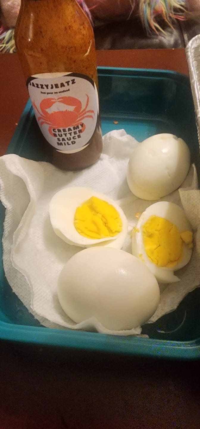 Customer photo review of JazzyJs creamy butter sauce Mild ￼