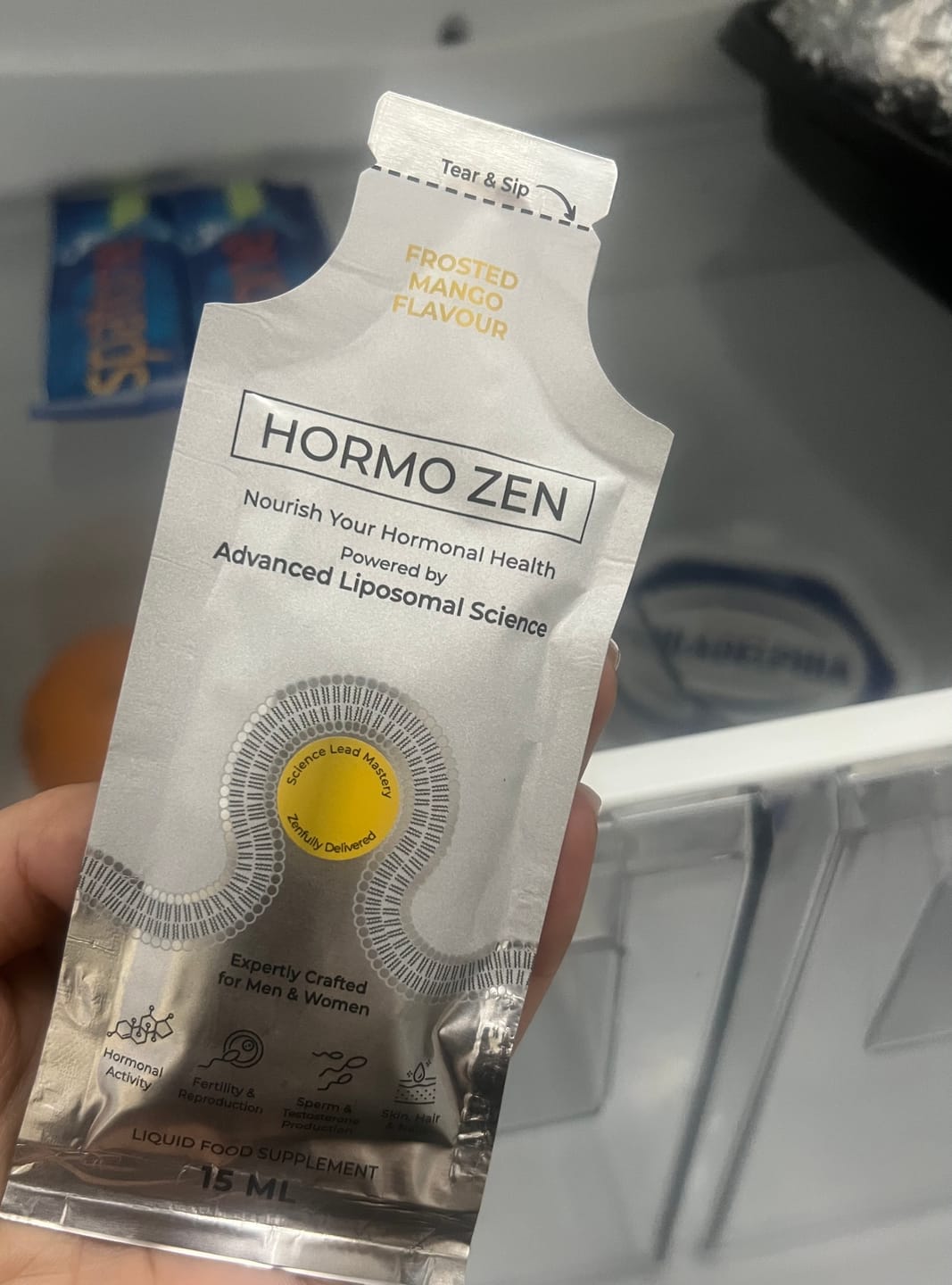 Customer photo review of Hormo Zen™ - Frosted Mango