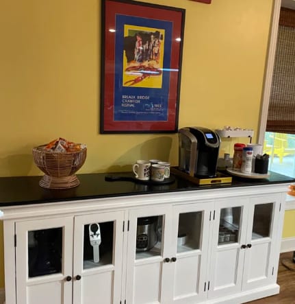Customer photo review of Halifax Contrast Buffet with 6 Glass Doors 79''