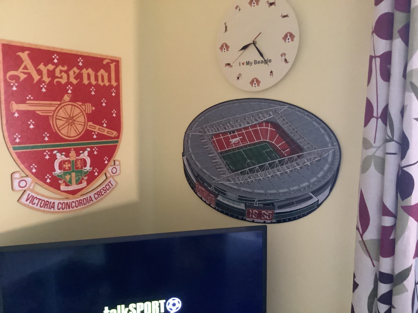 Customer photo review of Arsenal FC® Emirates Stadium - Wooden Puzzle