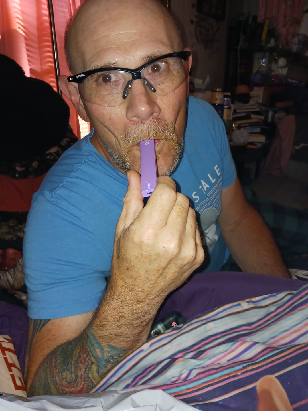 Customer photo review of Kush Burst - 2G THCa Purple Kush (Indica)
