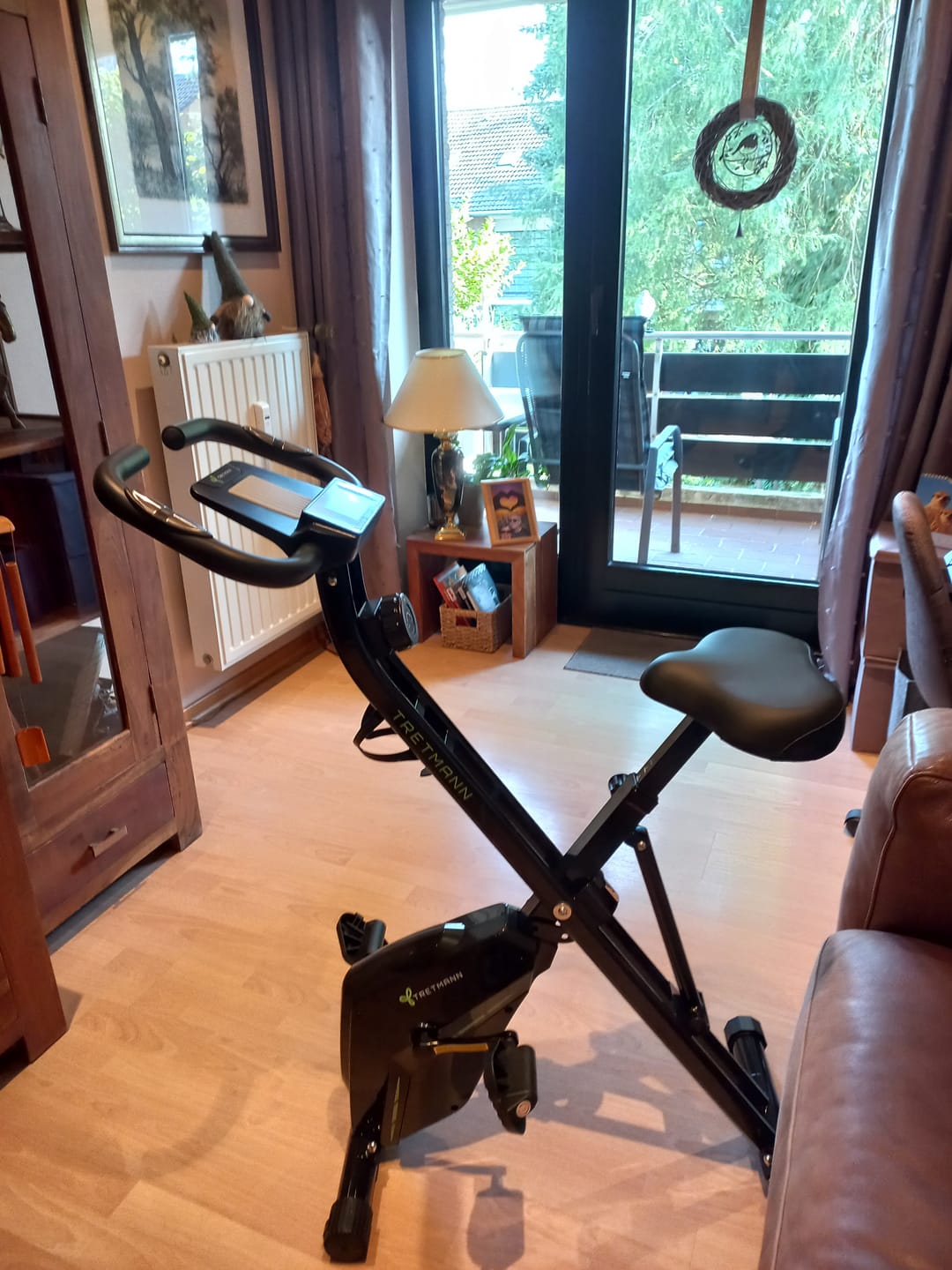 Customer photo review of Tretmann HOME - Klappbarer Heimtrainer