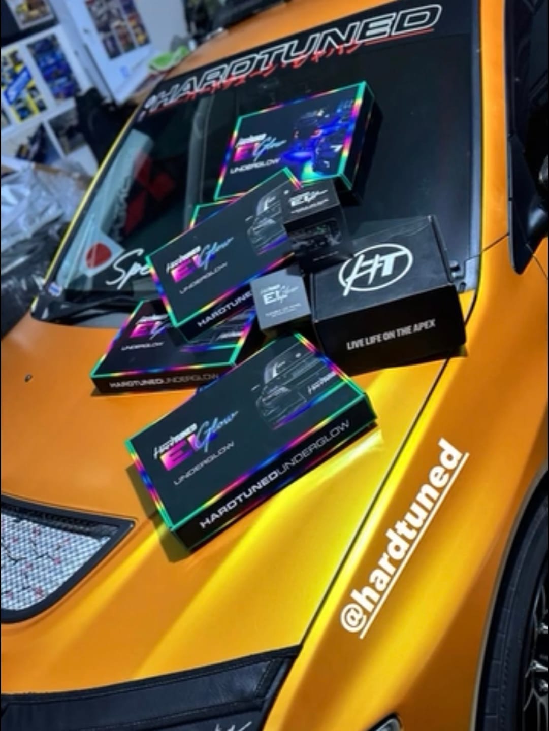 Customer photo review of ELGlow® Universal Car Underglow Kit
