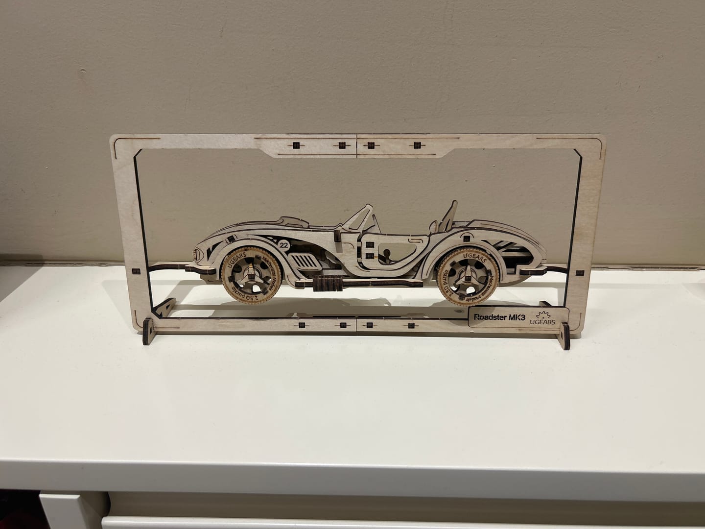 Customer photo review of פאזל 2.5D - רודסטר MK3