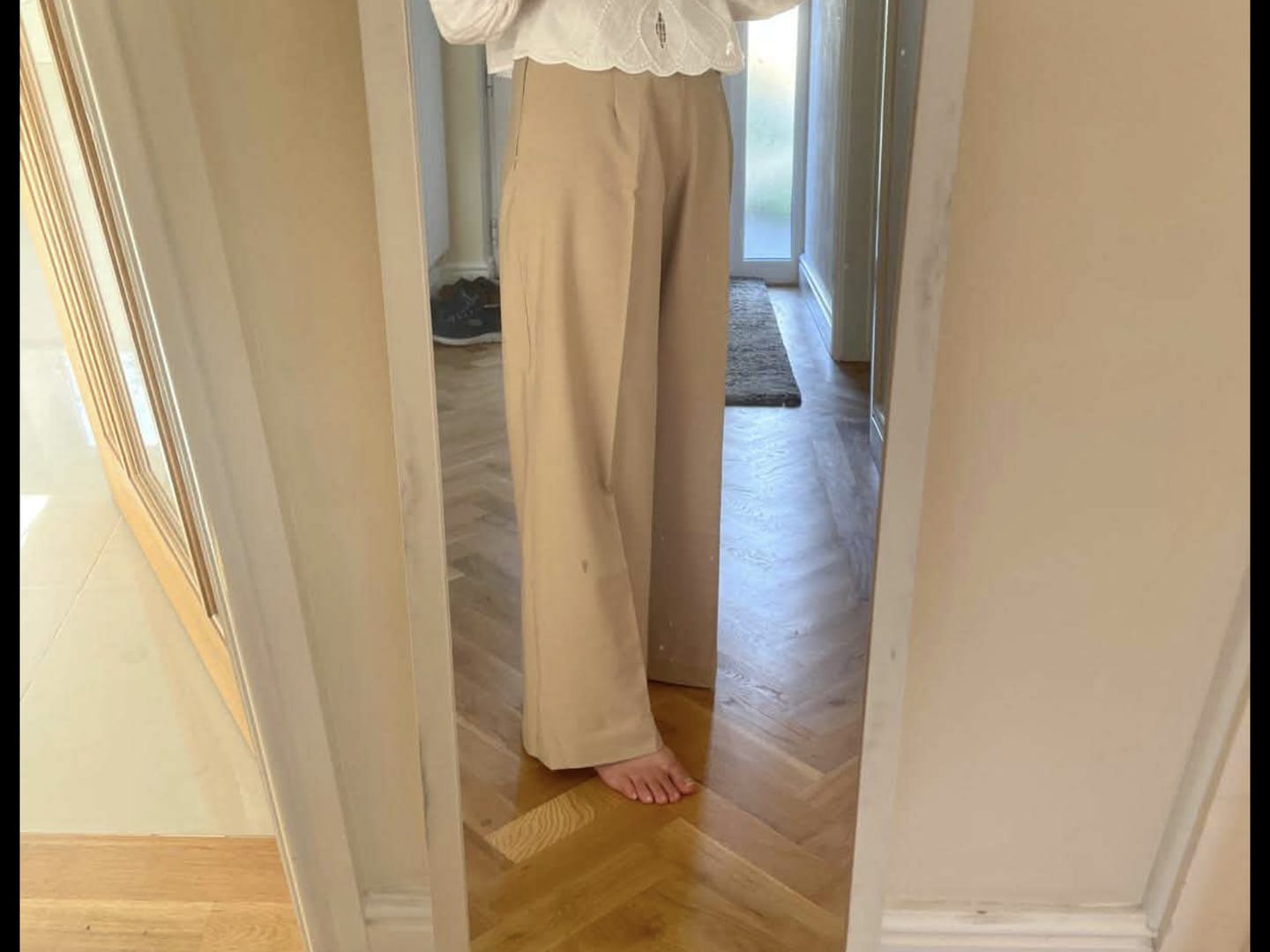 Customer photo review of Premium Plain Suiting Fabric