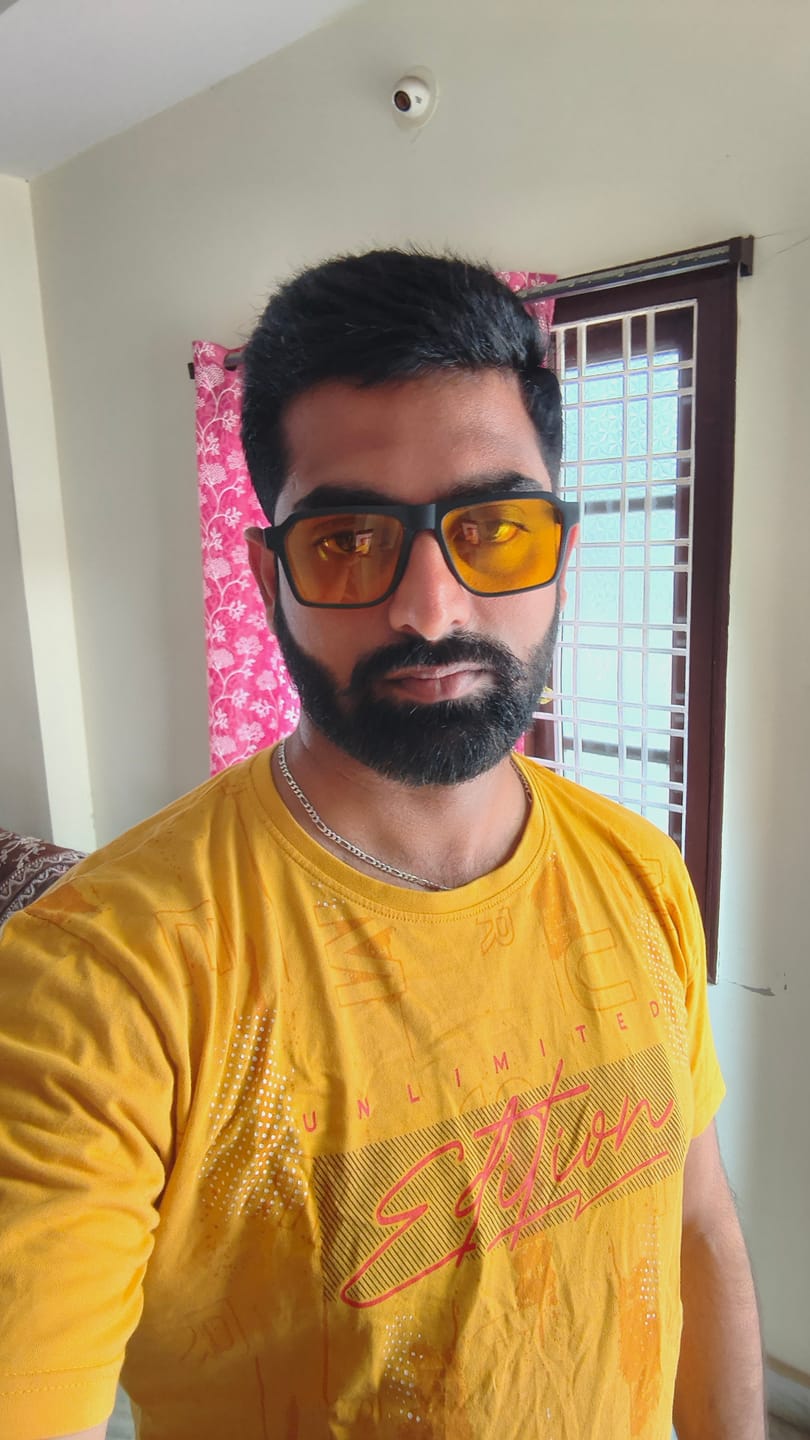 Customer photo review of Specsnex x Vinto | Rectangle Sunglasses | Black Rubber Coated TR90 Frame | Night Vision 100% UV Lenses