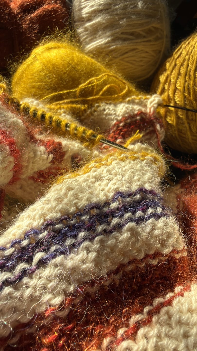 Customer photo review of Essentials Super Kid Mohair Loves Silk  (70% Mohair / 30% Seda)