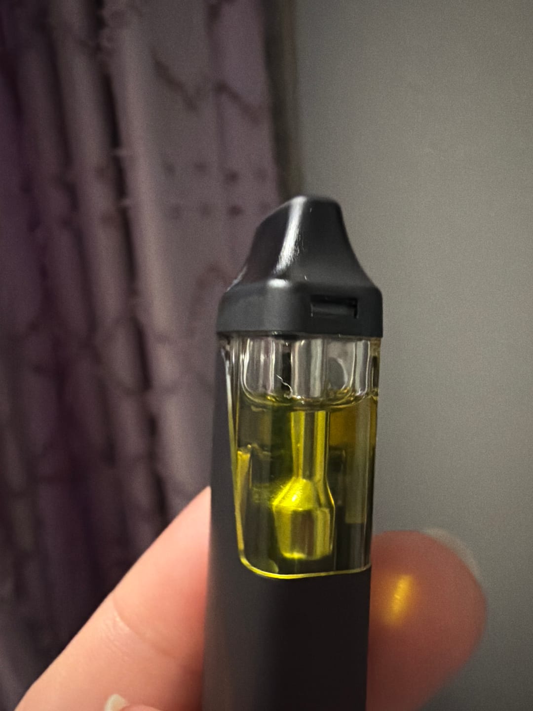 Customer photo review of PUR VYB - 2G THCa Live Resin - Wedding Cake (Hybrid)