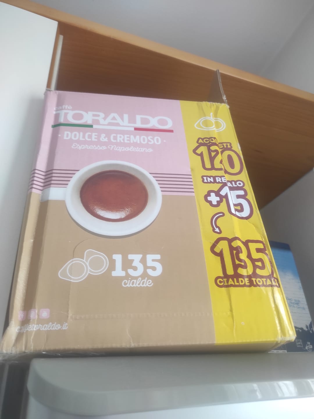 Customer photo review of Caffè Borbone – Mia Napoli | 100 Cialde