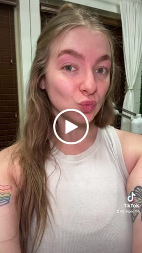 Customer photo review of Cysteamine Brow & Lash Lamination Kit - Step 1 - 15ml