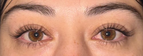 Customer photo review of Cysteamine Brow & Lash Lamination Kit - Step 2 - 15ml