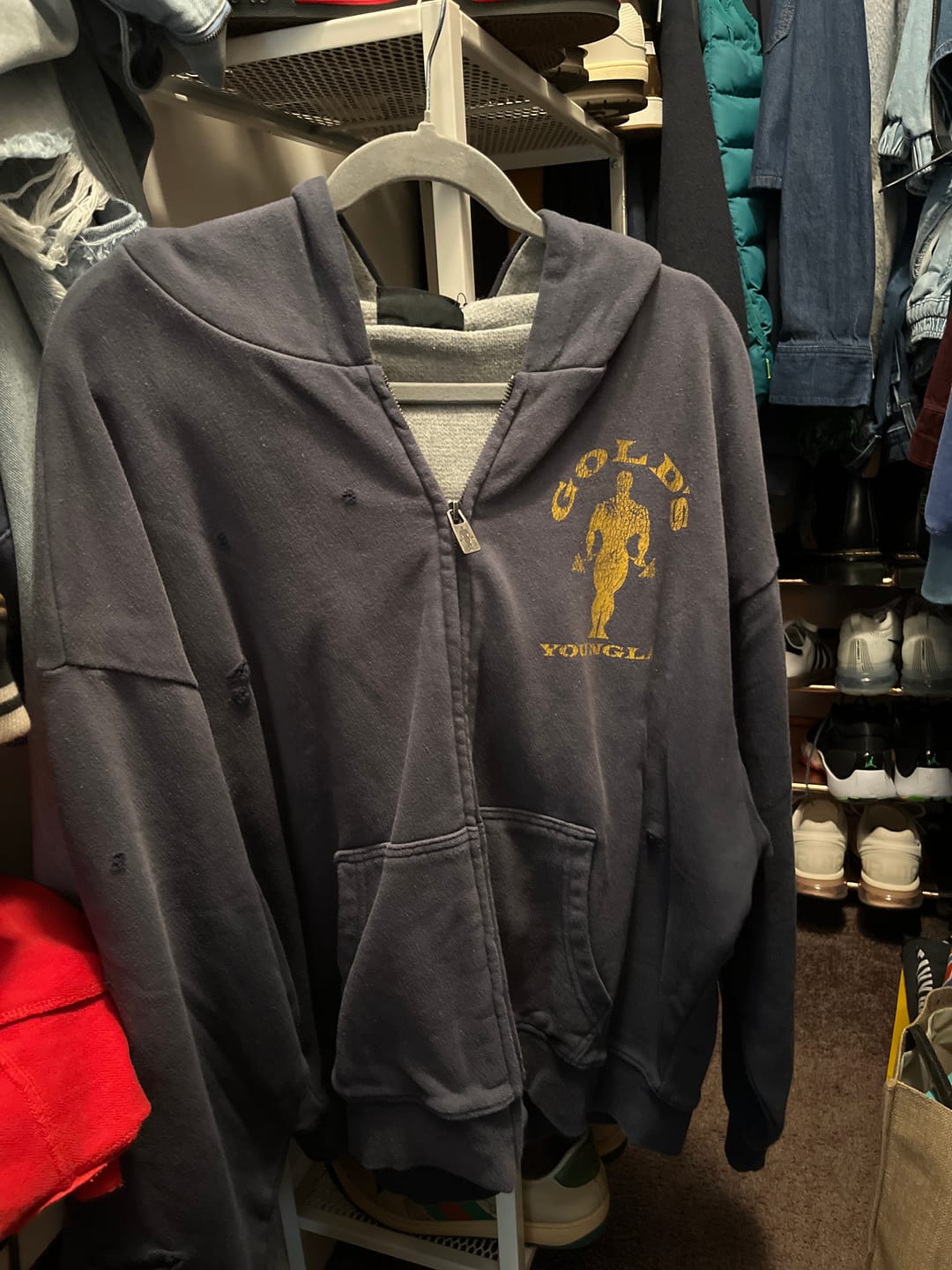 Customer photo review of 5226 - Gold's Iron Legacy Layered Zip-Ups