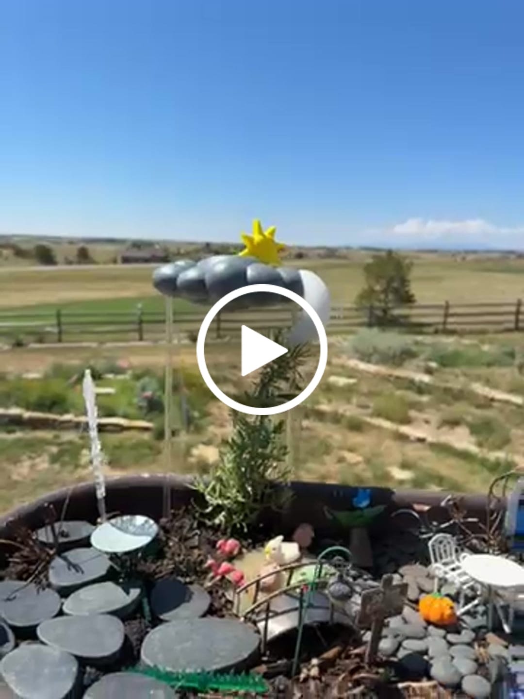 Customer video review of Stormy Dripping Rain Cloud with Glow in the Dark Moon Charm