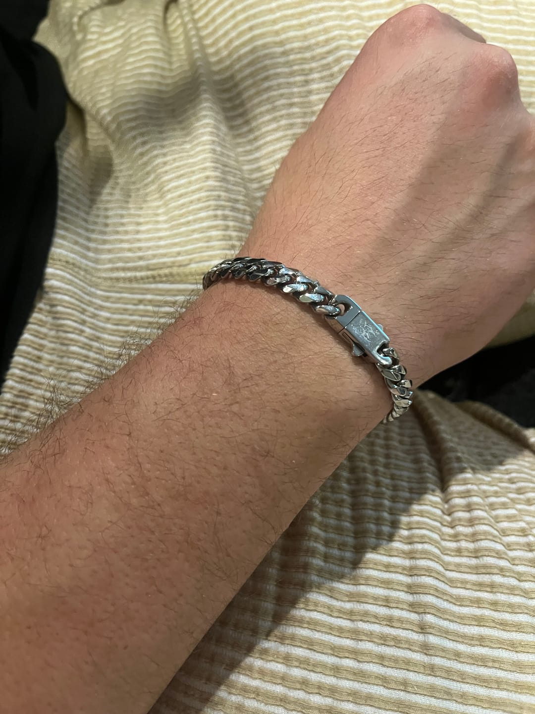 Customer photo review of CUBAN LINK BRACELET