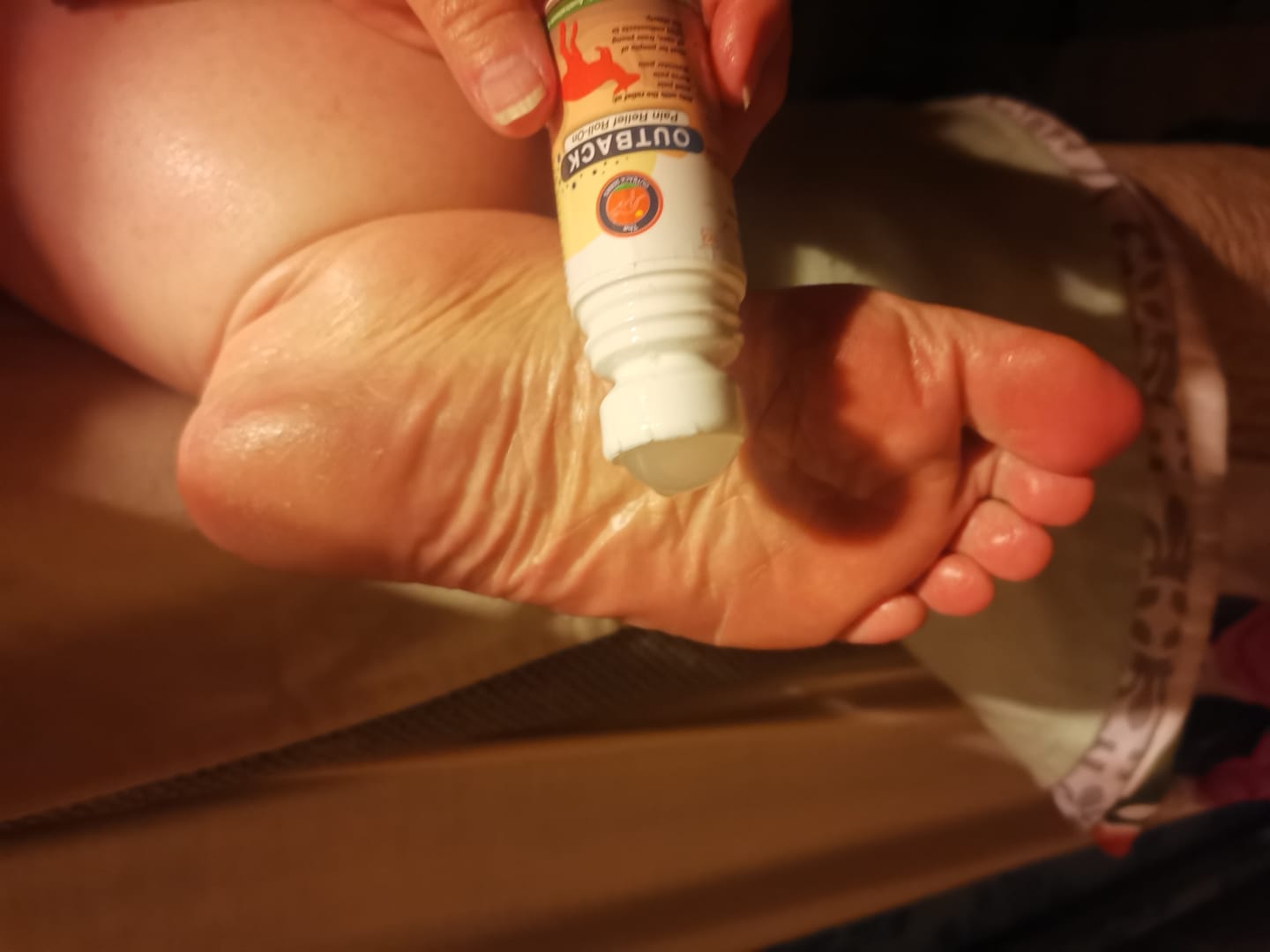 Customer photo review of Outback Pain Relief Oil 250ml Pump Bottle