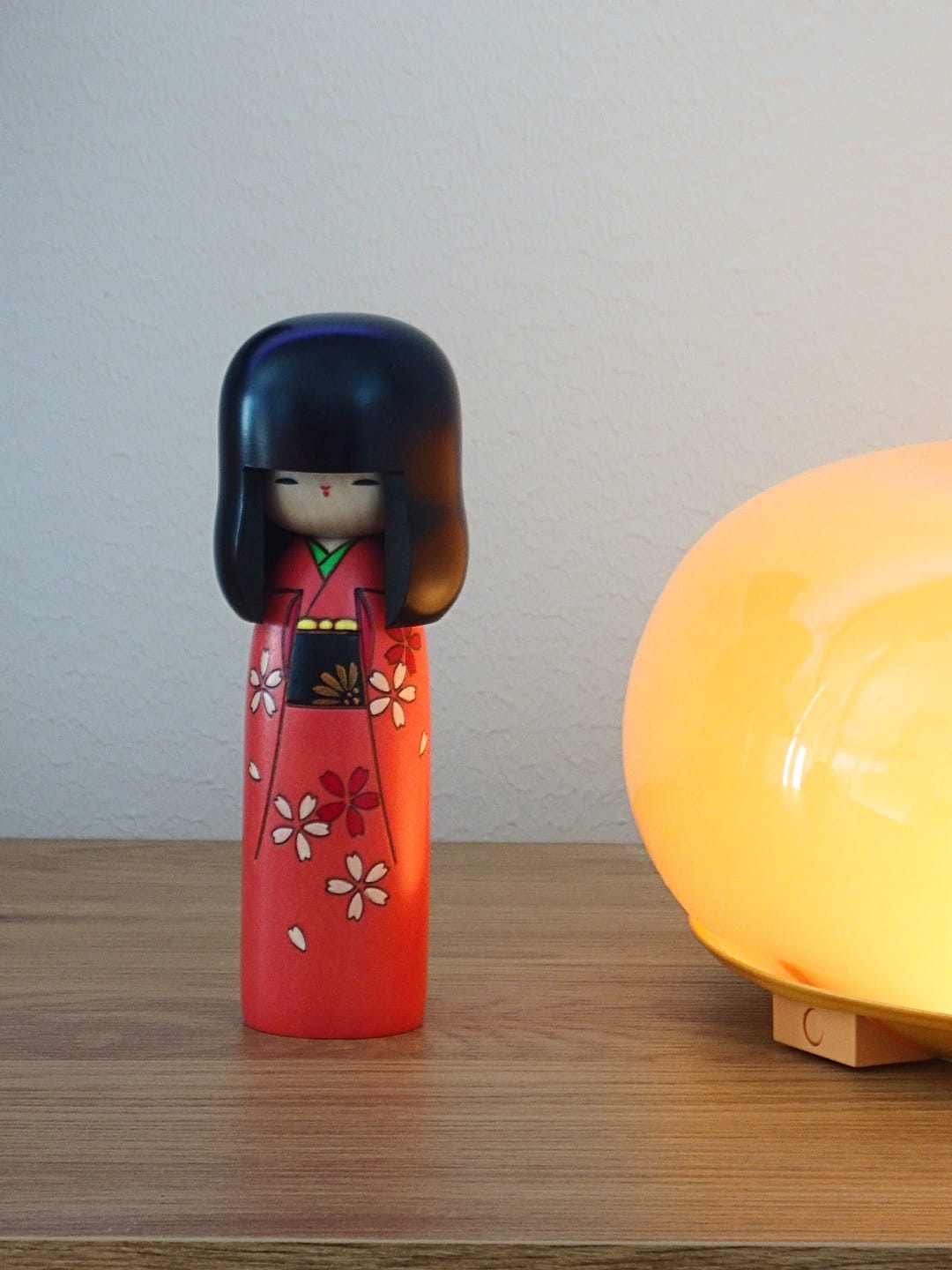 Customer photo review of Kokeshi Hanami nukke