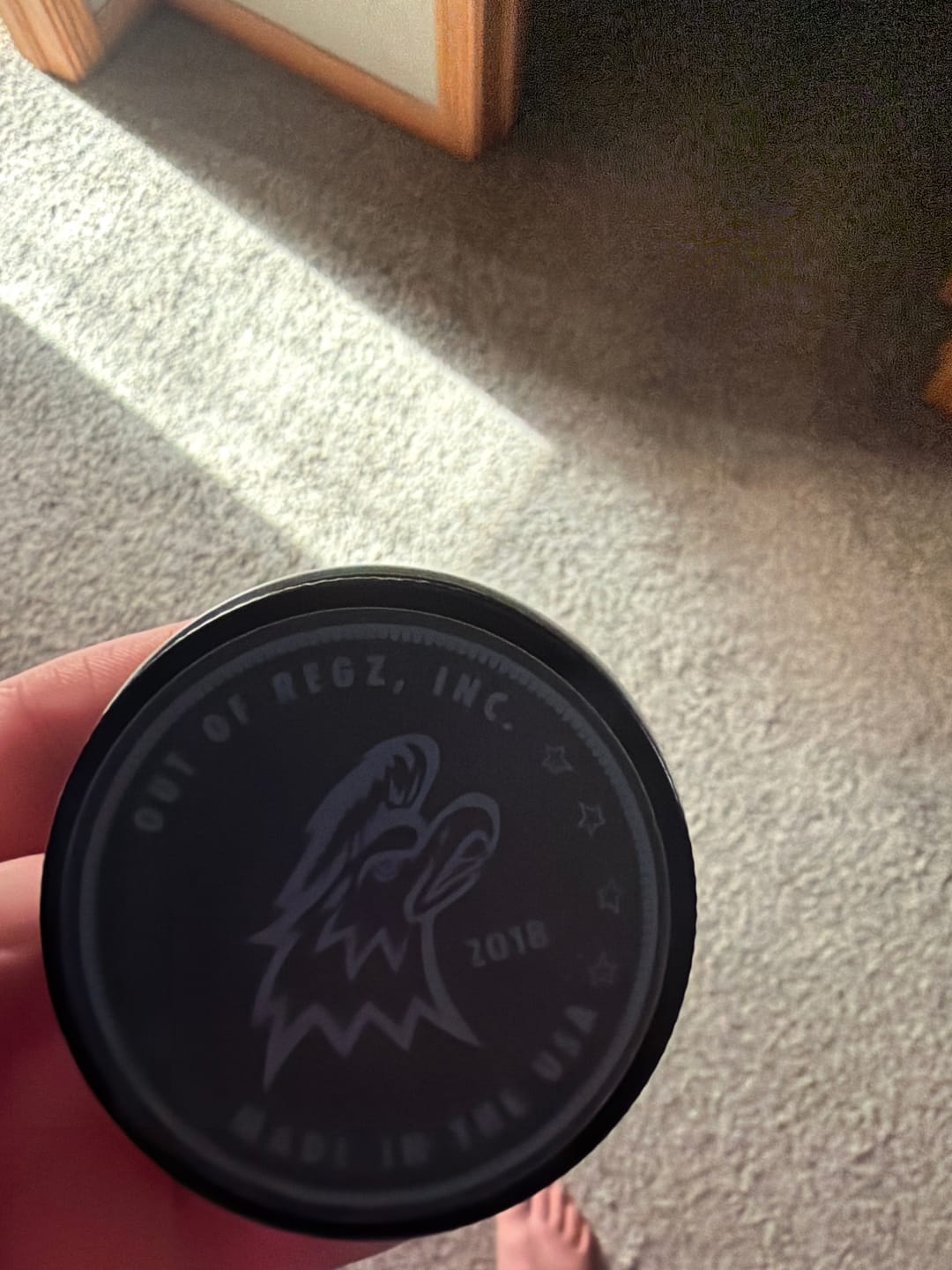 Customer photo review of Operator Pomade (2oz)