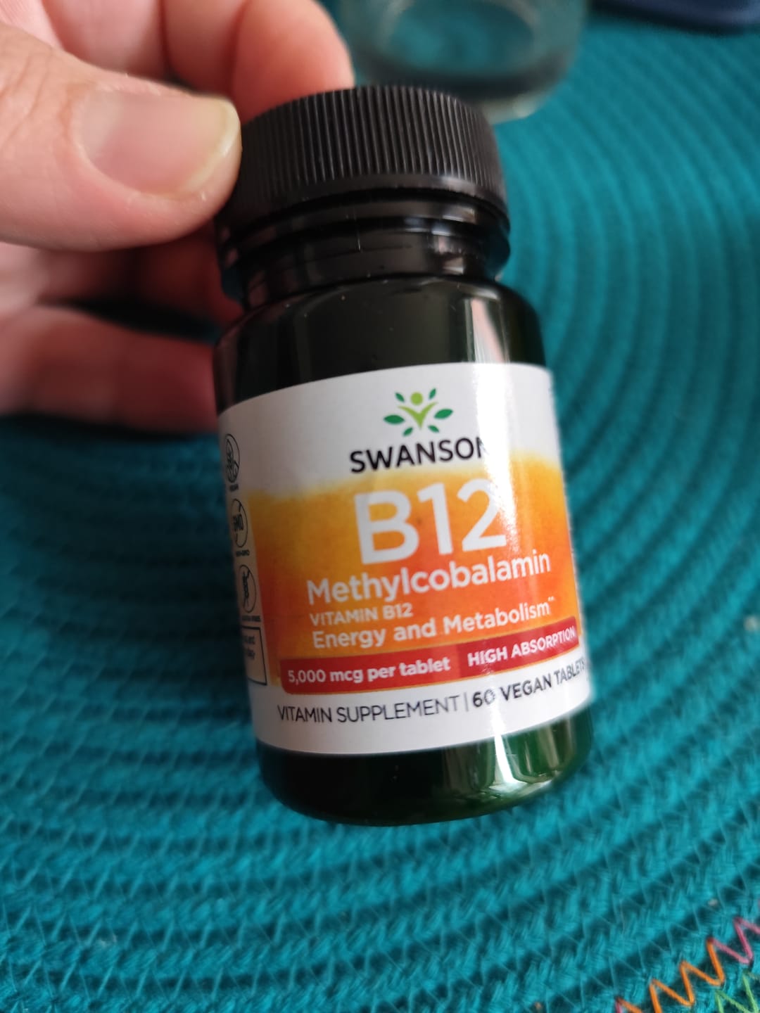 Customer photo review of Vitamina B-12 5000 mcg