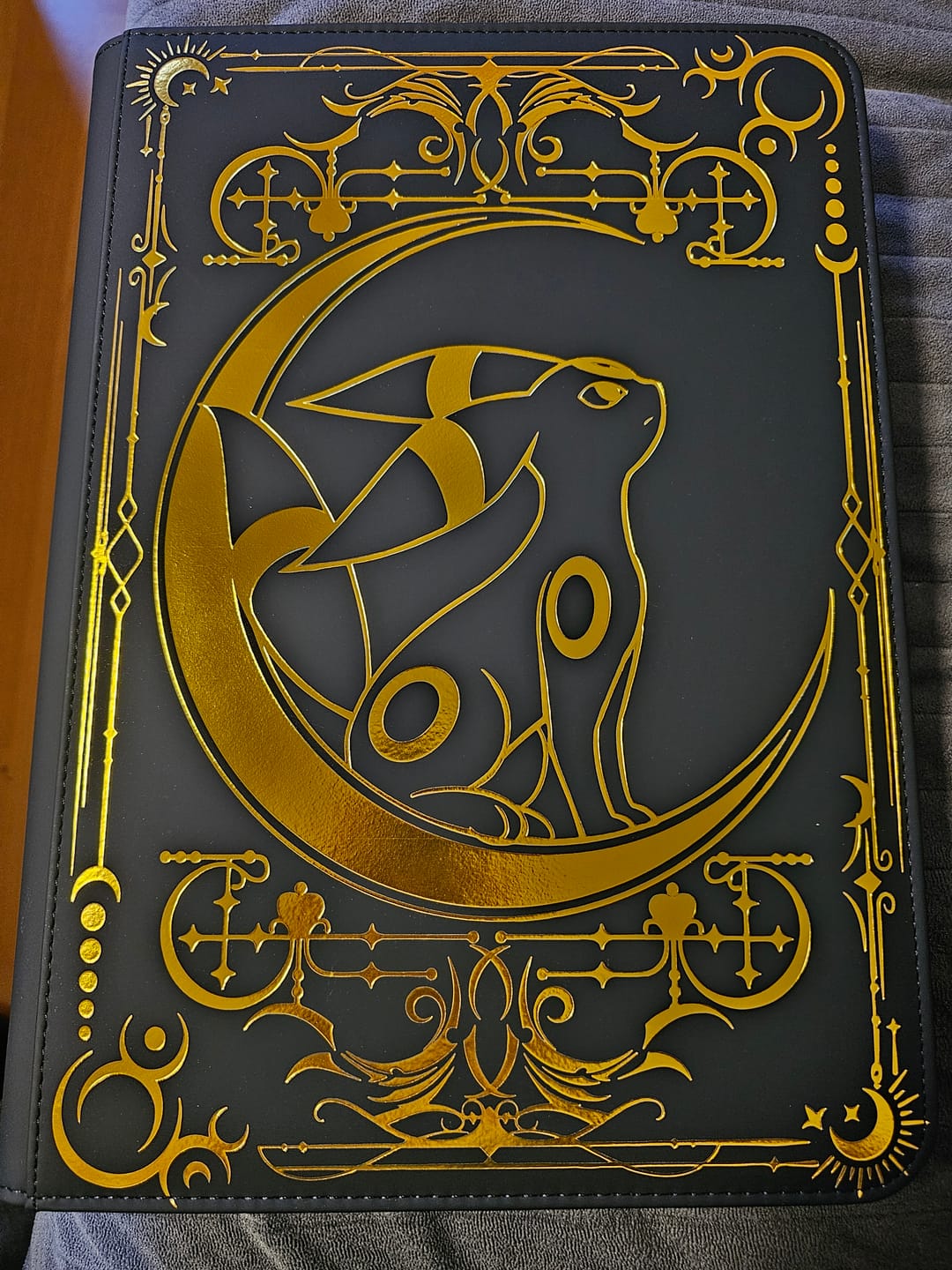 Customer photo review of Lunar Shadow Shiny 9-Pocket Trading Card Binder