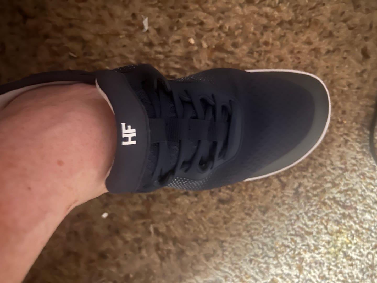 Customer photo review of HF Stride – Hands-Free & Ergonomic Barefoot Shoes
