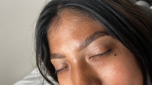 Customer photo review of Tint Cream Oxidant - 100ml