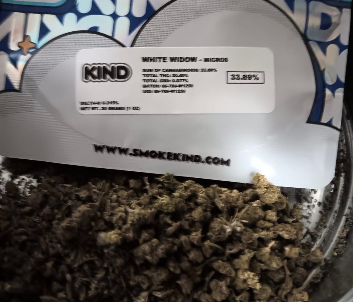 Customer photo review of White Widow MICROS - 28 Grams - Hybrid