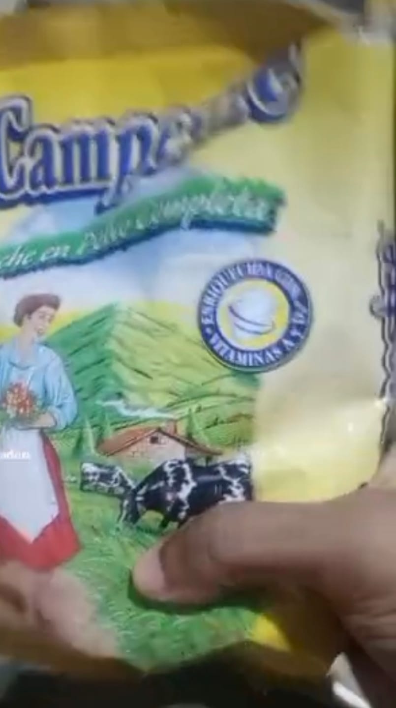 Customer photo review of Leche en polvo La Campestres - 400gr